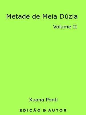 cover image of Metade de Meia Dúzia--II